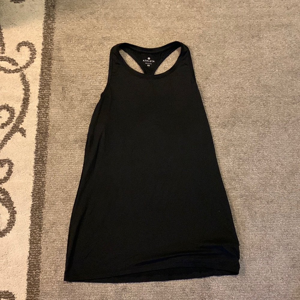 Athleta Black Sport Gym Tank Top
